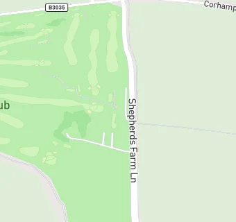 map for Corhampton Golf Club