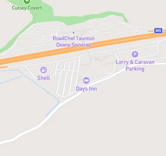 map for McDonalds M5 South