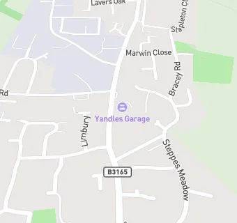 map for Bakers Arms