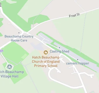 map for Hatch Beauchamp Church of England Primary School