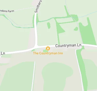 map for The Countryman Inn