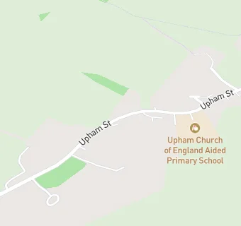 map for Upham Primary School