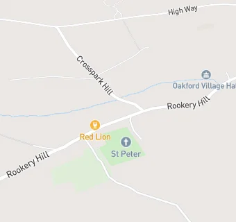 map for The Red Lion