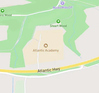 map for Atlantic Academy