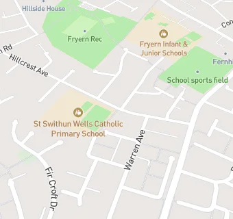 map for HC3S AT ST SWITHUN WELLS SCHOOL