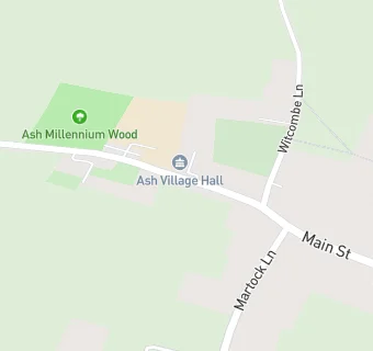 map for Ash Church of England Primary School