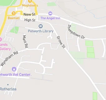 map for Petworth Surgery