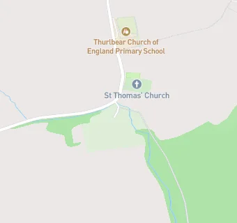 map for Thurlbear Church of England Primary School