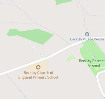 map for Beckley Church of England Primary School