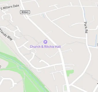 map for St Boniface Church/Beacon Cafe