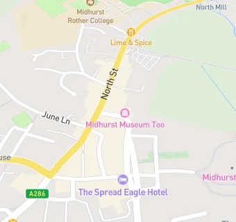 map for St Oswalds Dental Surgery