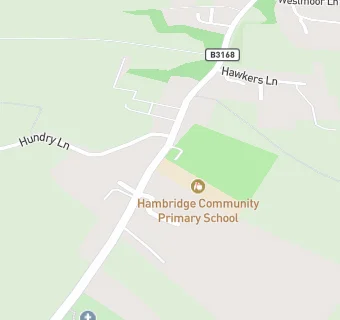 map for Hambridge Community Primary School