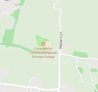 map for Curry Mallet Church of England Primary School