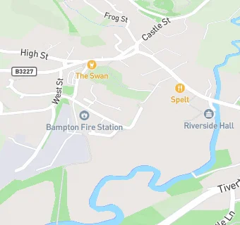 map for Amicus Health - Bampton Surgery