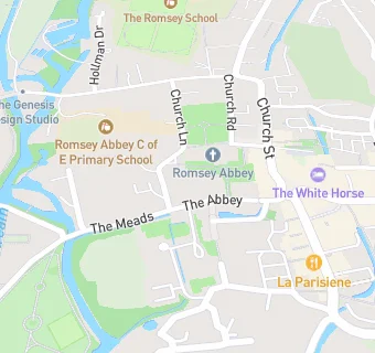 map for Abbeywell Surgery