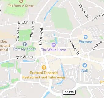 map for The White Horse Hotel