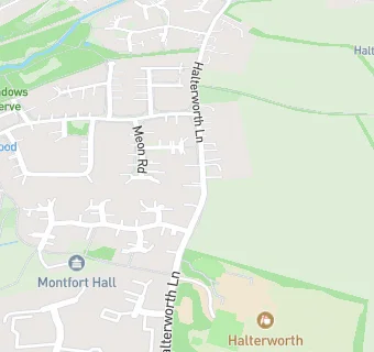 map for Halterworth Community Primary School