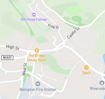 map for Bampton Delicatssen