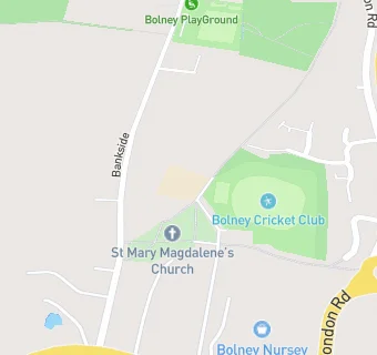 map for Bolney CofE Primary School