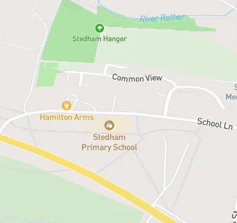 map for Stedham Primary School