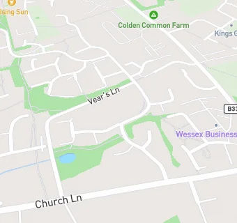 map for Colden Common Community Centre