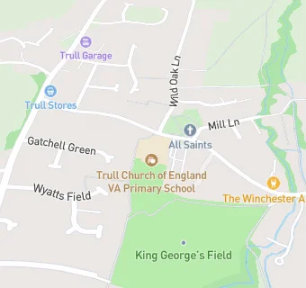 map for Trull Church of England VA Primary School