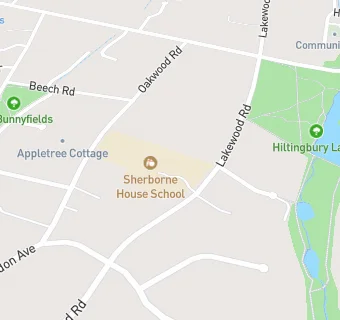 map for Sherborne House School