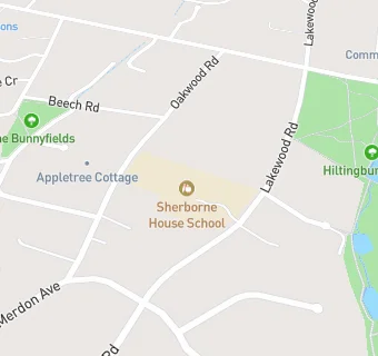 map for SHERBORNE HOUSE SCHOOL