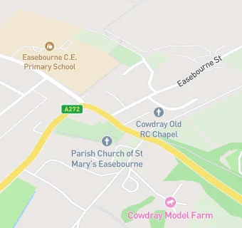 map for Lawns Clubhouse - Cowdray Catering