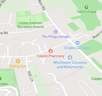 map for Colden Chemist