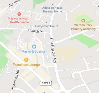 map for Newlands Dental Surgery