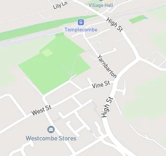 map for Templecombe Recreation and Sports Club