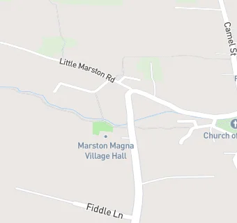 map for Marston Magna Village Hall