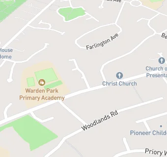 map for Heyworth Primary School