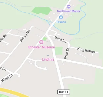 map for Claire's of Ilchester