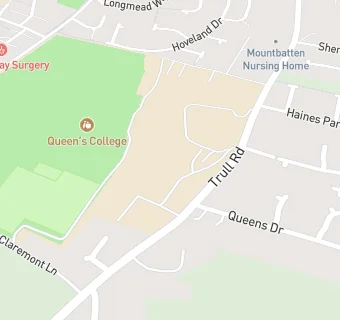 map for Queen's College