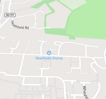 map for Heathside Stores