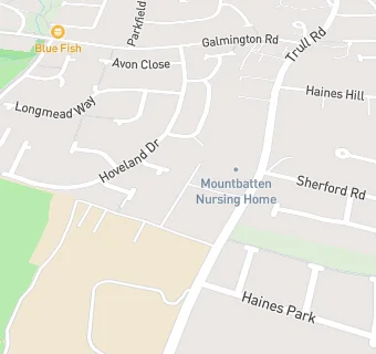 map for Mountbatten Nursing Home