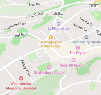 map for The Grosvenor Arms