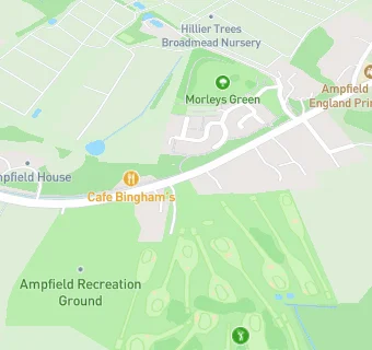 map for Ampfield And North Baddesley Cricket Club