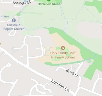 map for Holy Trinity CofE Primary School, Cuckfield