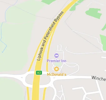 map for Brewers Fayre & Premier Travel Inn