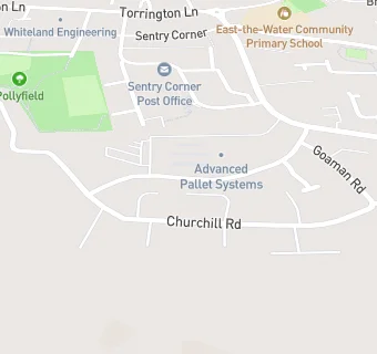 map for Chubb Churchill Sheltered Housing