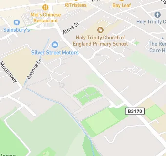 map for Kings College