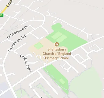 map for King Alfred's Church of England Middle School