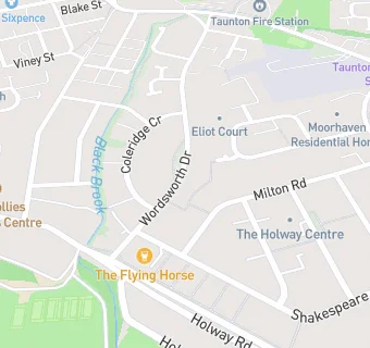 map for The Flying Horse