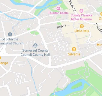 map for Myorthodontist, The Crescent, Taunton