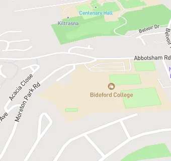 map for Bideford College