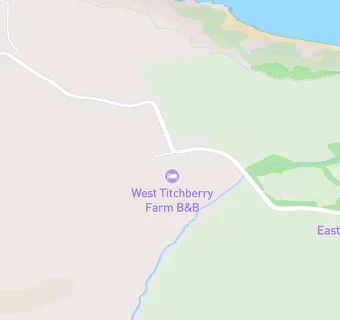 map for West Titchberry Farm