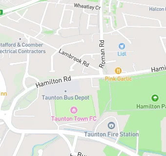 map for Hamilton Park Nursing Home